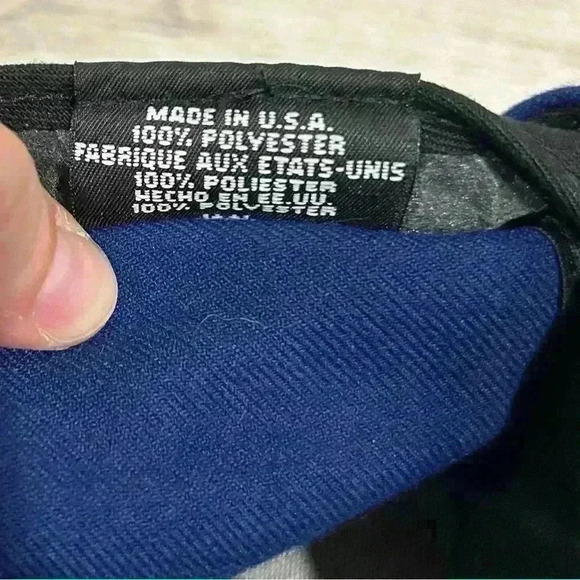 MLB Chicago Cubs New Era 59FIFTY Cool Base Fitted Game Hat Cap Blue Size 7 3/8” - Picture 5 of 10